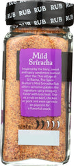 SPICE HUNTER: Rub Mild Sriracha Global Fusion, 2.5 oz