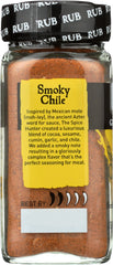 SPICE HUNTER: Rub Smokey Chile Global Fusion, 2.3 oz