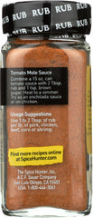 SPICE HUNTER: Rub Smokey Chile Global Fusion, 2.3 oz