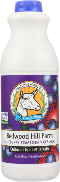 REDWOOD HILL FARM: Blueberry Pomegranate Acai Kefir, 32 oz