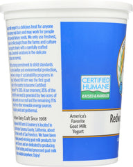 REDWOOD HILL FARM: Goat Milk Yogurt Plain, 32 oz