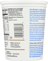 REDWOOD HILL FARM: Goat Milk Yogurt Plain, 32 oz