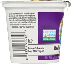 REDWOOD HILL FARM: Blueberry Goat Milk Yogurt, 6 oz