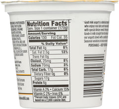 REDWOOD HILL FARM: Blueberry Goat Milk Yogurt, 6 oz
