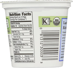 GREEN VALLEY ORGANICS: Yogurt Low Fat Lactose Free Blueberry, 6 oz