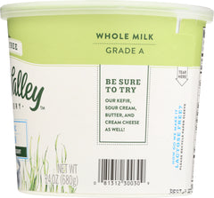 GREEN VALLEY CREAMERY: Organic Plain Whole Milk Yogurt, 24 oz