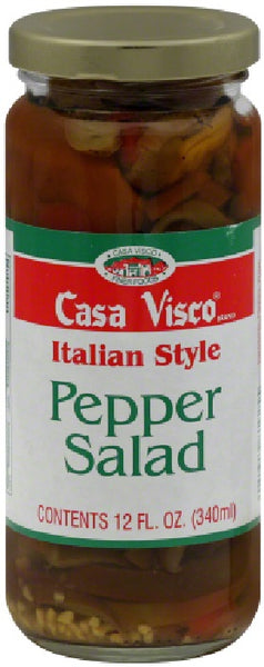 CASA VISCO: Pepper Salad, 12 oz