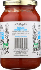 ROSELLIS: Low Sodium Spaghetti Sauce, 15.5 oz