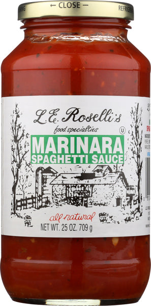 ROSELLIS: Marinara Spaghetti Sauce, 25 oz