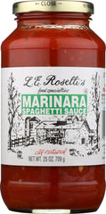 ROSELLIS: Marinara Spaghetti Sauce, 25 oz