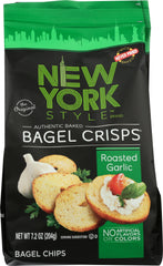 NEW YORK STYLE: Roasted Garlic Bagel Crisps, 7.2 oz