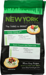 NEW YORK STYLE: Roasted Garlic Bagel Crisps, 7.2 oz