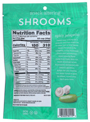 SHROOMS: Spicy Jalapeno Crispy Mushroom Snack, 2 oz