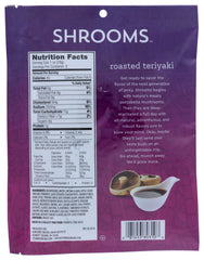 SHROOMS: Roasted Teriyaki Mushroom Jerky, 2 oz