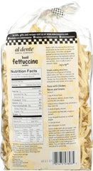 AL DENTE: Basil Fettuccine Noodles, 12 oz