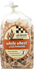 AL DENTE: Pasta Whole Wheat Fettuccine, 12 oz