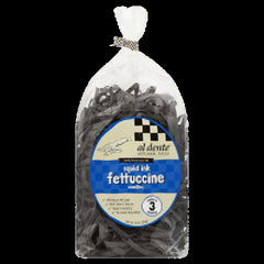 AL DENTE: Pasta Squid Ink Fettuccine, 10 oz