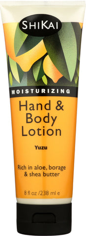 SHIKAI: All Natural Hand & Body Lotion Yuzu, 8 oz