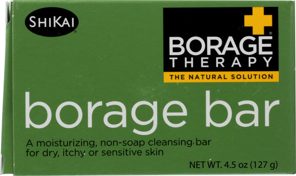 SHIKAI PRODUCTS: Borage Therapy Non-soap Cleansing Bar, 4.5 oz