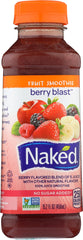 NAKED JUICE: Fruit Smoothie Berry Blast, 15.20 oz