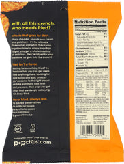 POPCHIPS: Chips Ridges Cheddar & Sour  Cream, .8 oz