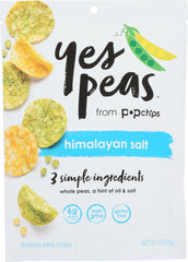 POPCHIPS: Chips Peas Himalayan Salt, 3 oz