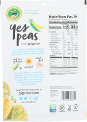 POPCHIPS: Chips Peas Himalayan Salt, 3 oz