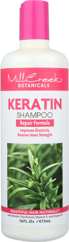 MILLCREEK: Keratin Shampoo Repair Formula, 16 oz