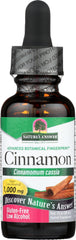NATURE'S ANSWER: Cinnamon Alcohol Extract 1000 Mg, 1 oz