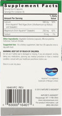 NATURES ANSWER: Plant Based Calcium Magnesium, 120 vc