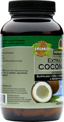 NATURES ANSWER: Extra Virgin Coconut Oil Dietary Supplement Gluten Free, 120 Sg