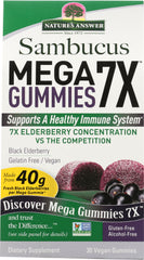 NATURES ANSWER: Sambucus Mega Gummies, 30 ea