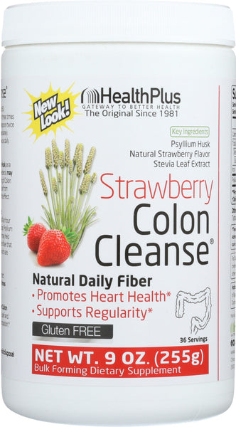 HEALTHPLUS: Strawberry Colon Cleanse, 9 oz