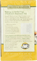 LIFESTYLE AWARENESS: Organic Chamomile Tea, 20 teabags