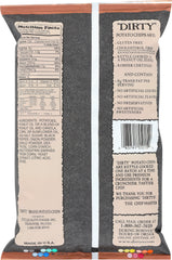 DIRTY POTATO CHIP: Chip Potato Cracked Pepper Sea Salt, 5 oz