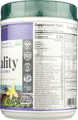 GREEN FOODS: True Vitality Plant Protein Shake with DHA Vanilla, 25.2 oz