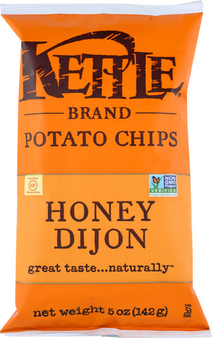 KETTLE BRAND: Potato Chips Honey Dijon, 5 oz