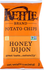 KETTLE BRAND: Potato Chips Honey Dijon, 5 oz