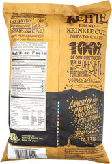 KETTLE BRAND: Krinkle Cut Potato Chips Salt & Fresh Ground Pepper, 13 oz