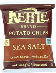 KETTLE BRAND: Potato Chips Sea Salt, 1.5 Oz