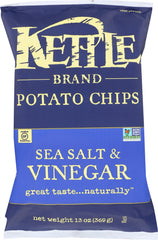 KETTLE FOODS: CHIP PTO SEASLT & VINGR (13.0000 OZ)