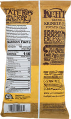 KETTLE BRAND: Krinkle Cut Potato Chips Spicy Queso, 5 oz