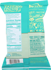 KETTLE BRAND: Almond Oil Potato Chips Wood Smoked Sea Salt, 4.2 oz