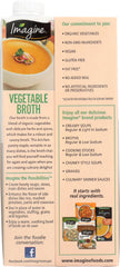 IMAGINE: Organic Vegetable Broth, 32 oz