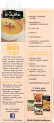 IMAGINE: Organic Free Range Chicken Broth, 32 oz