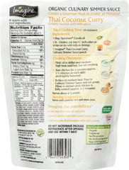 IMAGINE: Sauce Thai Coconut Curry Organic, 10 oz