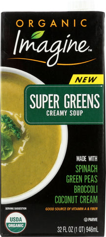 IMAGINE: Creamy Super Greens Soup Organic, 32 oz