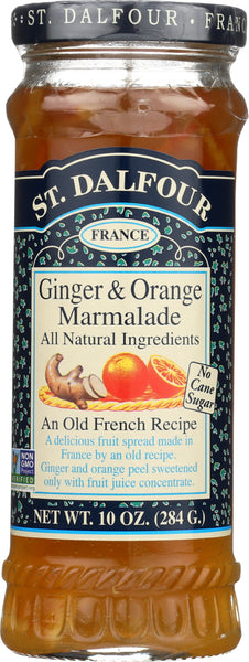 ST DALFOUR: Ginger & Orange Marmalade, 10 oz