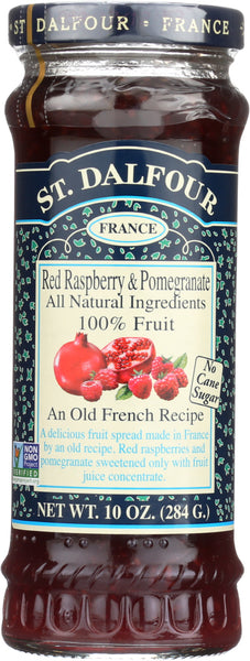 ST DALFOUR: Red Raspberry & Pomegranate, 10 oz