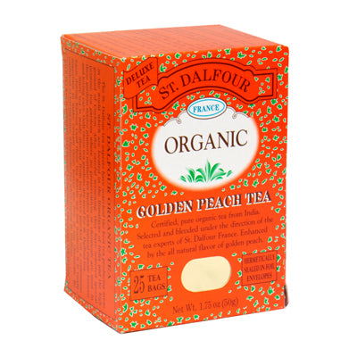 ST DALFOUR: Golden Peach Tea, 25 bg